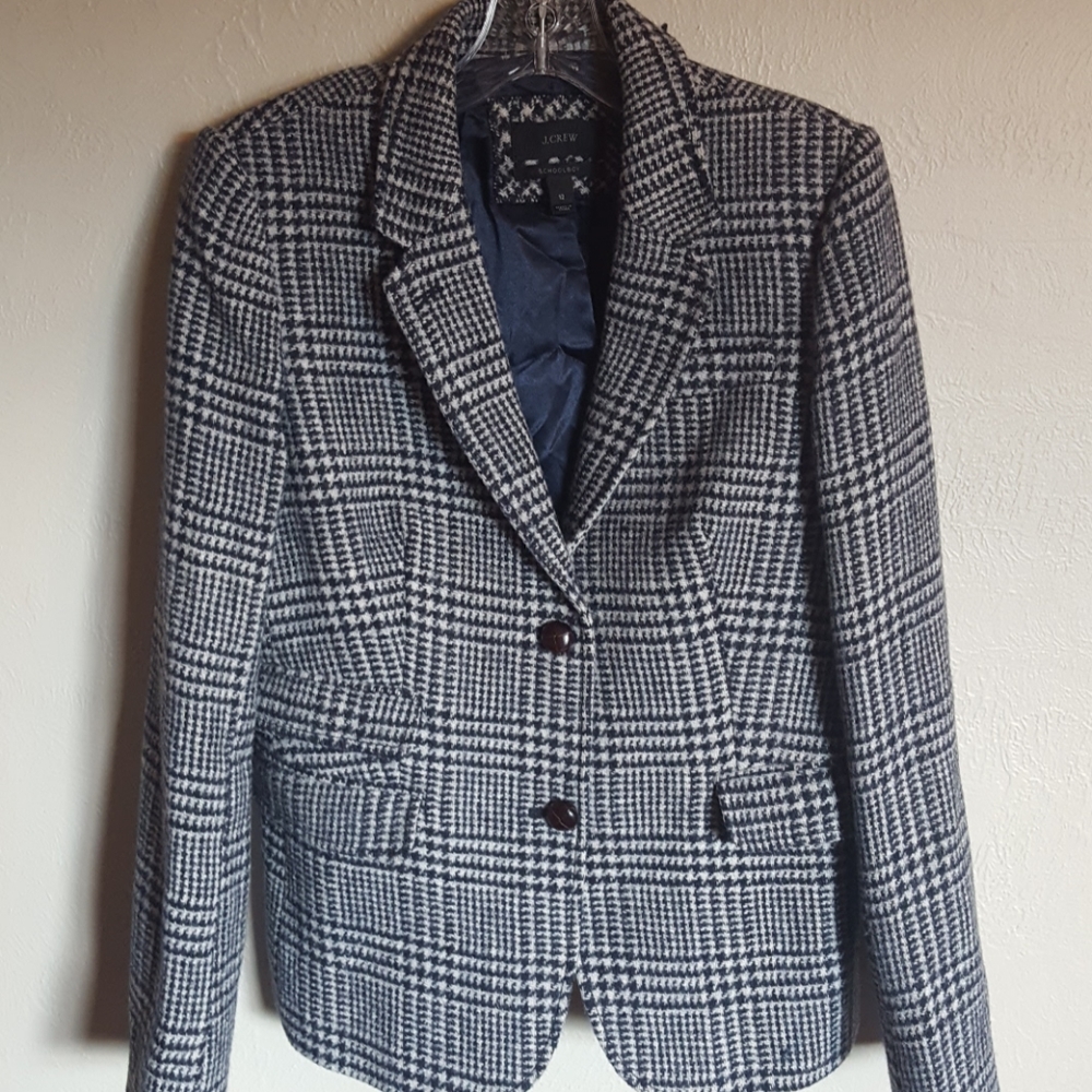 J.Crew Schoolboy blazer in Glen Plaid